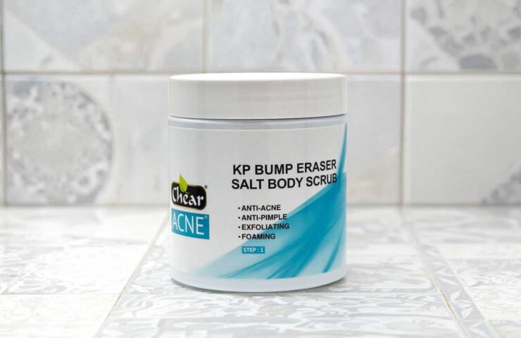 How the KP Bump Eraser Scrub Works