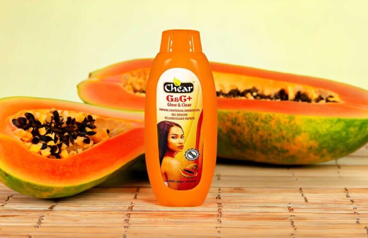 How to Brighten Dull Skin with a Papaya & Niacinamide Shower Gel