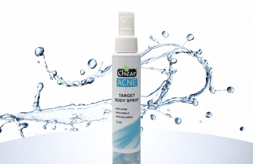 How Chear Acne Target Body Spray Works