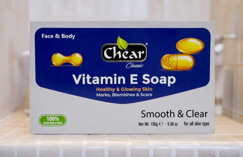 Vitamin E cleansing soap benefits