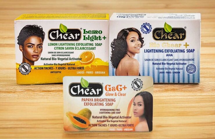 exfoliate skin with soap