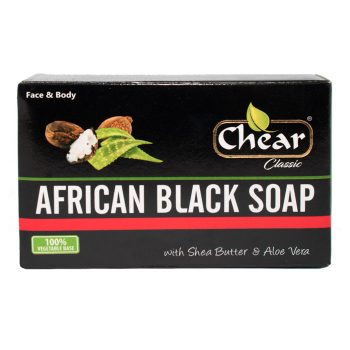 Chear Classic African Black Cleansing Face & Body Soap