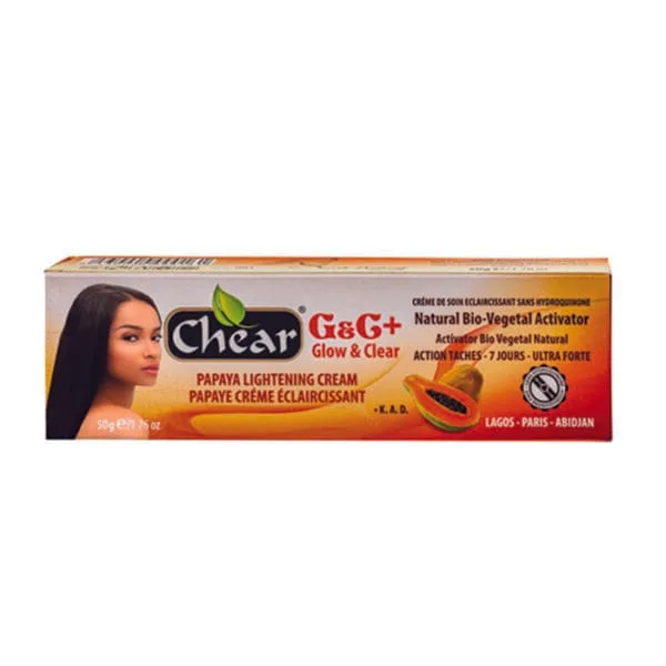 G&C+ Glow & Clear Papaya Lightening Cream (tube)