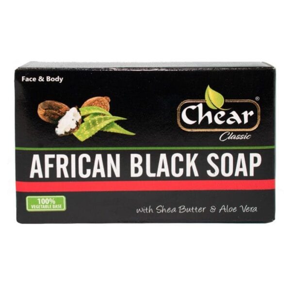 Classic African Black Cleansing Soap X 6pcs