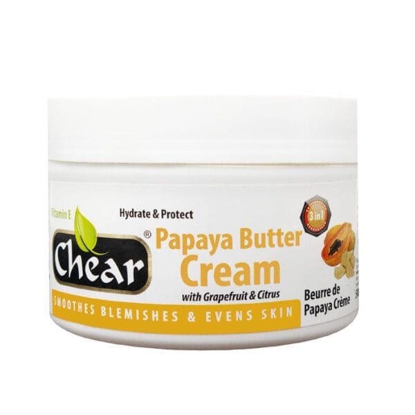 Chear Papaya Butter Skin Cream with Grapefruit & Citrus For Hands & Body