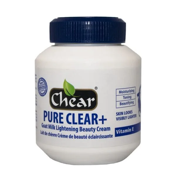 Pure Clear + Goat Milk Lightening Cream (jar)