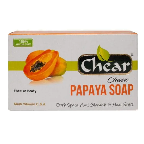 Classic Papaya Cleansing Soap X 6pcs