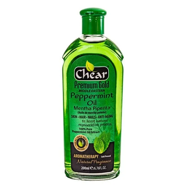 Chear Premium Gold Peppermint Oil for Skin, Hair, Scalp & Nails (30ml)