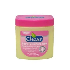 Chear Baby Petroleum Jelly Skin Moisturiser & Protectant ideal for soothing the skin, help treating nappy rash, and soothing minor scrapes and burns.