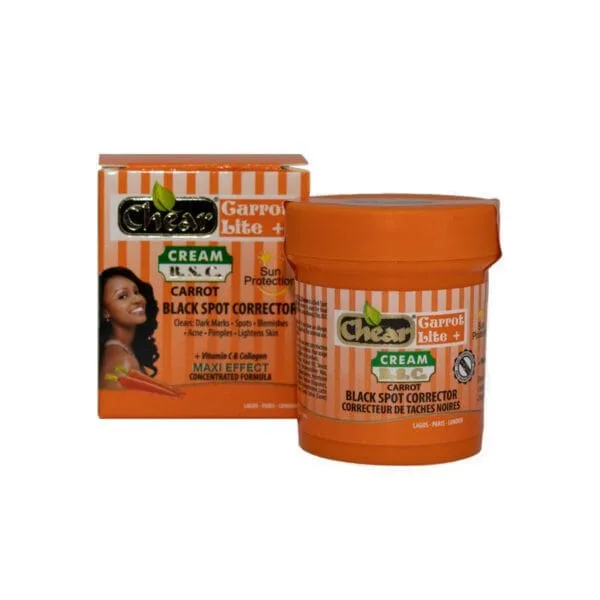 Carrot Lite + Black Spot Corrector (B.S.C) Lightening Cream