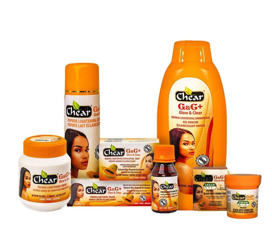 Chear Glow & Clear Papaya Lightening Kit