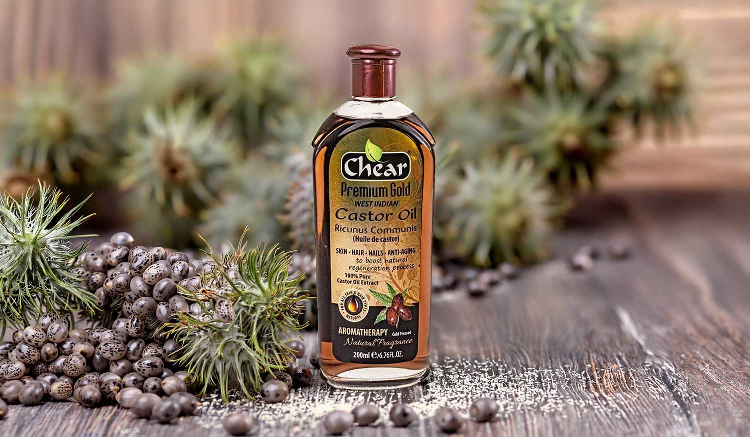 Simple Ways to Care for Dry Hair with Chear Castor Oil