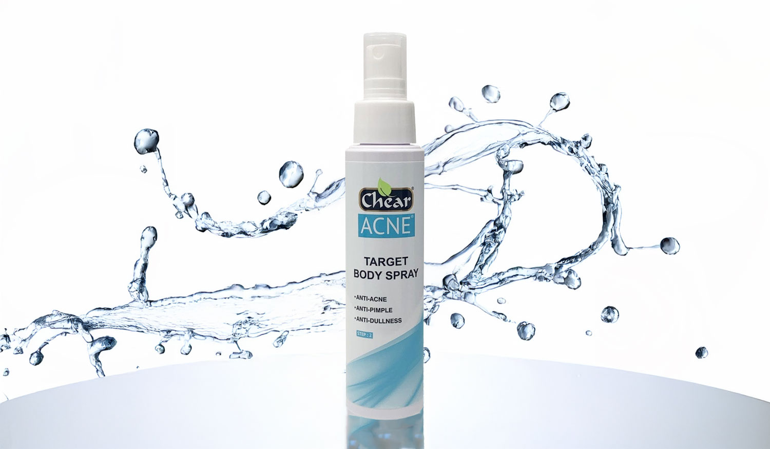 How Chear Acne Target Body Spray Works