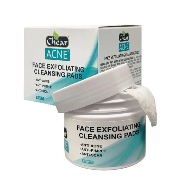 Acne Face Exfoliating Cleansing Pads