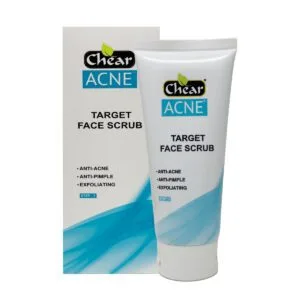 Acne face scrub foe exfoliating