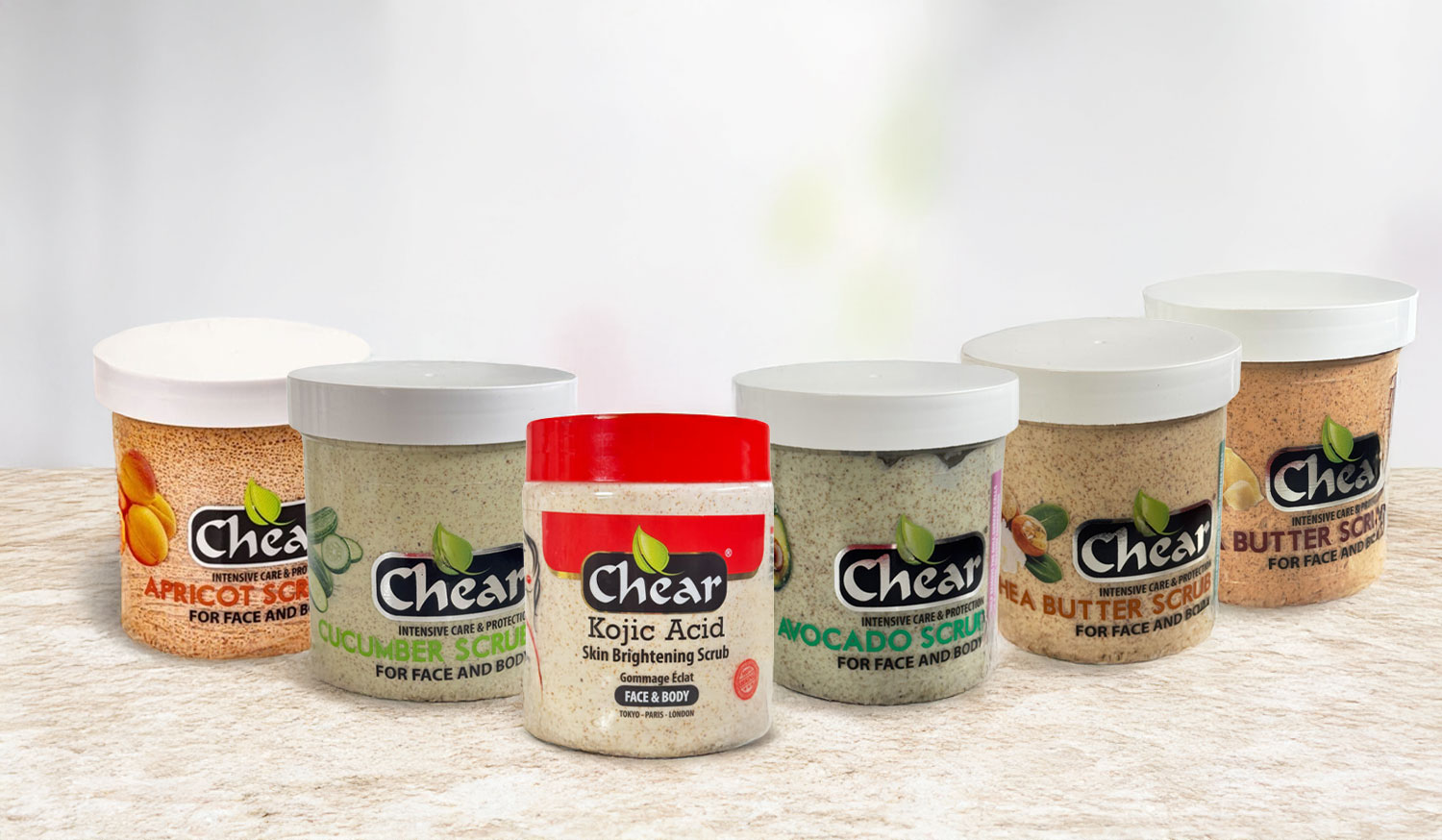 Exfoliation Before and After