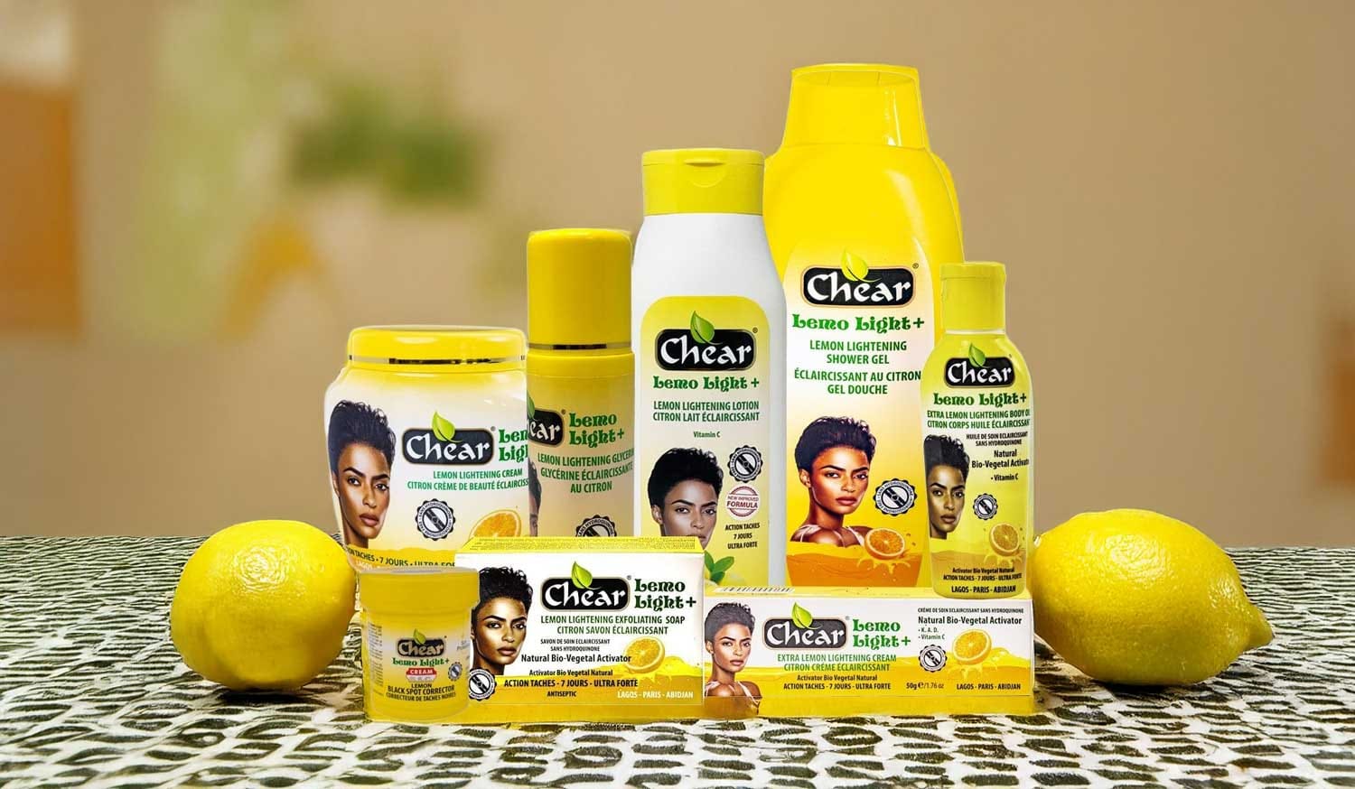 Lemon Skin Lightening Kit