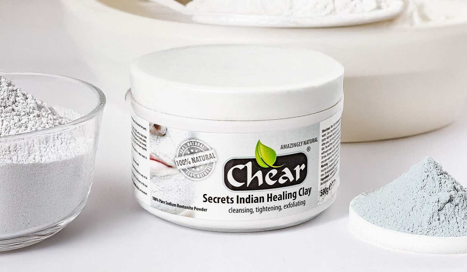 Bentonite Clay Skin Brightening