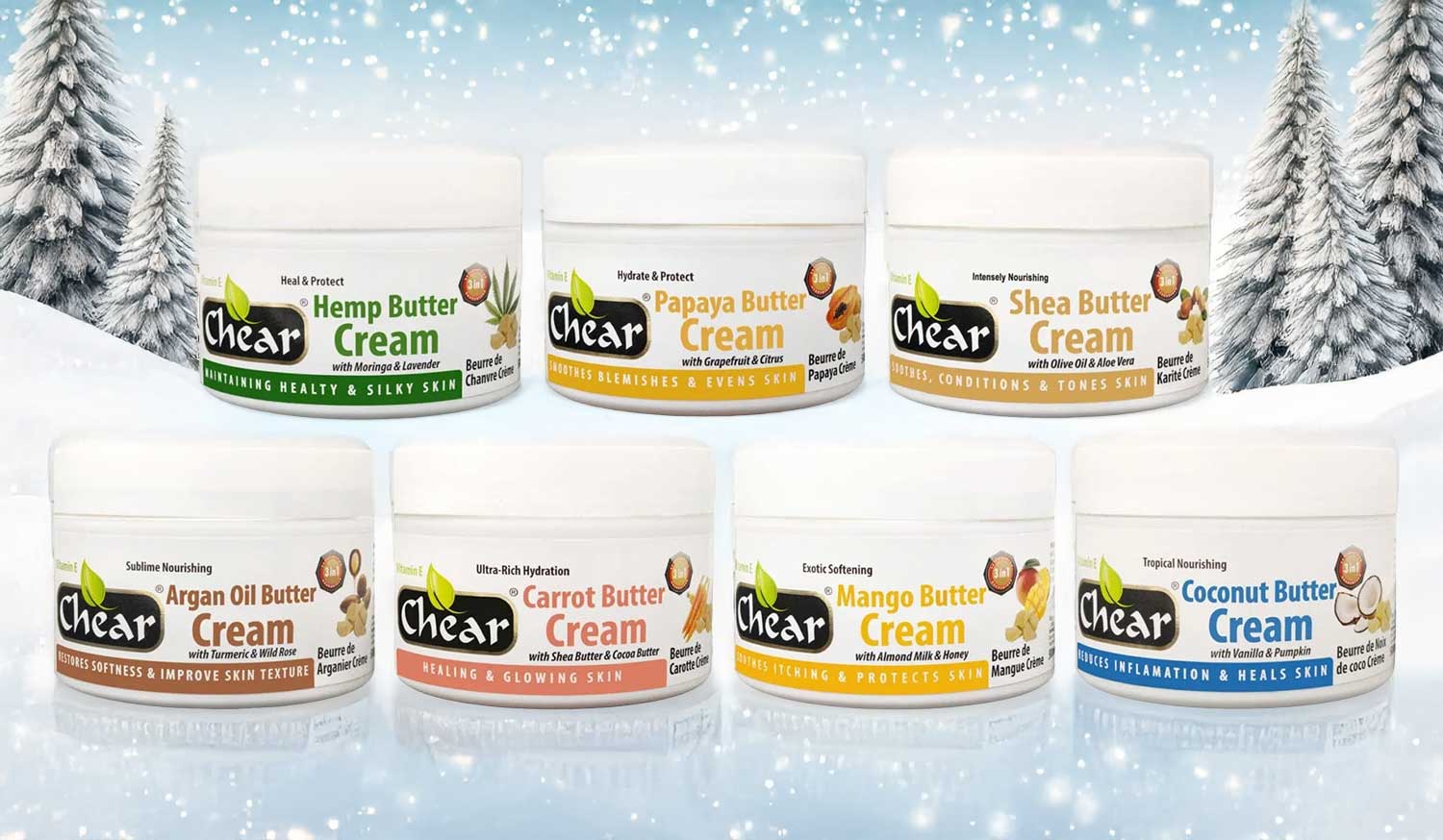 Hydrating Winter Body Butter Creams