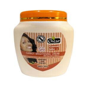 kojic acid and carrot skin cream jar