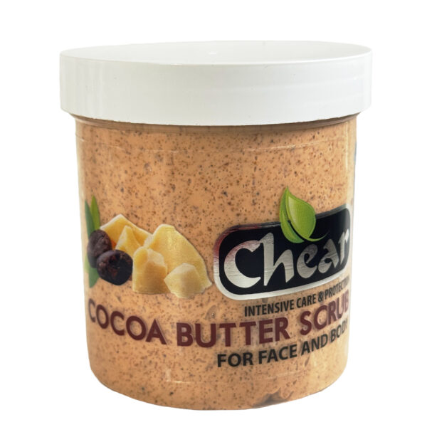 Chear Cocoa Butter Exfoliating Face & Body Scrub (454g)