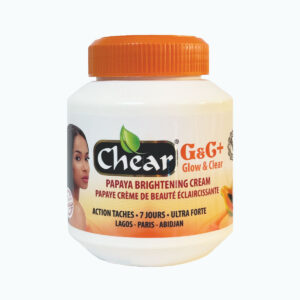 G&C+ Glow & Clear Papaya & Kojic Acid Brightening Cream (Jar 500ml)