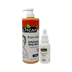 Kojic Acid Face & Body Brightening - Duo Wash & Treat (Body Wash & Serum) (2items)